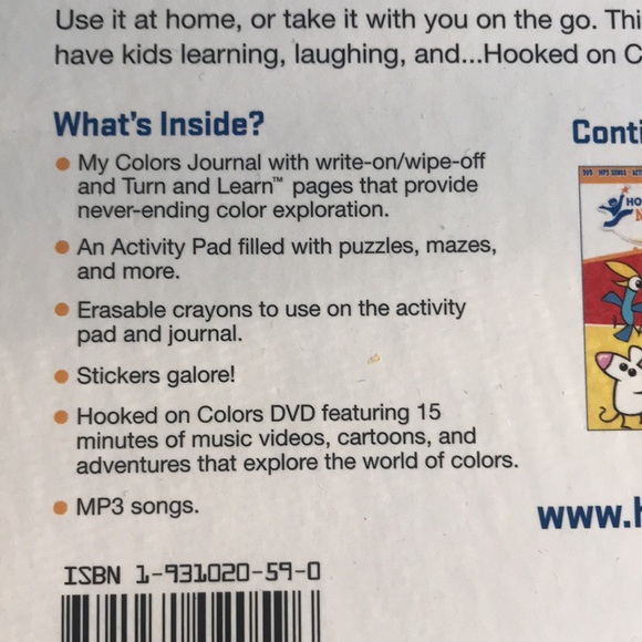 NIB Set/3 Colors, Shapes, & Numbers Activity Set - Picture 9 of 16